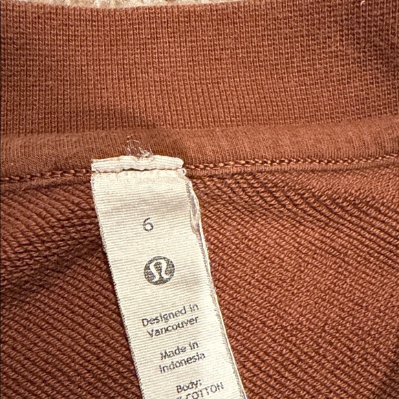 Lululemon Women’s Brown/Rust Sweatershirt - Picture 2 of 7